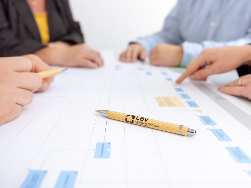 Arbeiten im LBV Stift