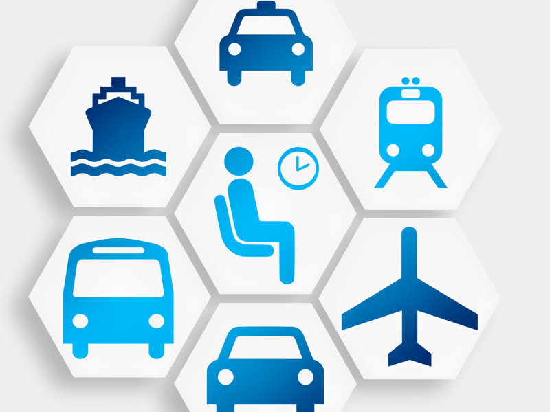 Verkehr Piktogramme Verkehr